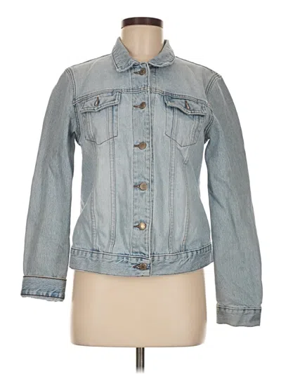 Pre-owned Jcrew Denim Jacket In Blue