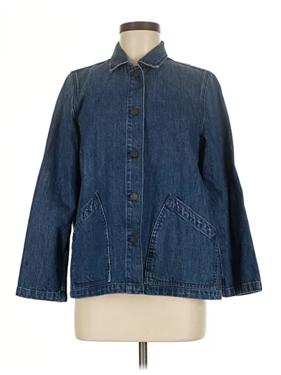 Pre-owned Jcrew Denim Jacket In Blue