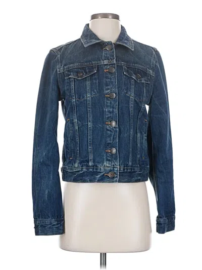 Pre-owned Jcrew Denim Jacket In Blue