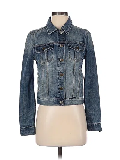 Pre-owned Jcrew Denim Jacket In Blue