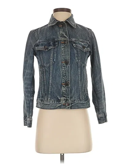 Pre-owned Jcrew Denim Jacket In Blue