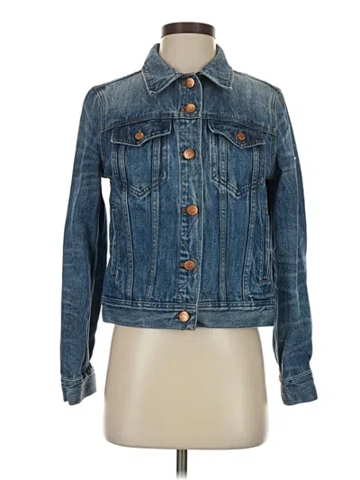 Pre-owned Jcrew Denim Jacket In Blue