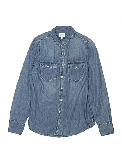 Pre-owned Jcrew Kids' Denim Jacket In Blue