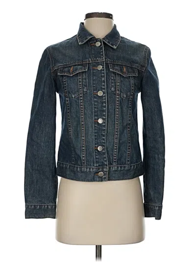 Pre-owned Jcrew Denim Jacket In Blue