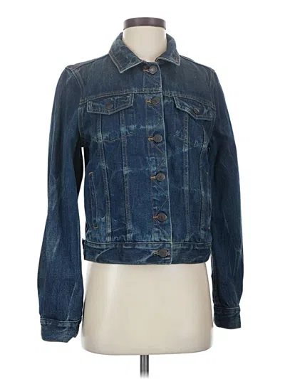Pre-owned Jcrew Denim Jacket In Blue