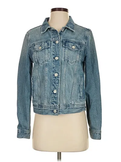 Pre-owned Jcrew Denim Jacket In Blue
