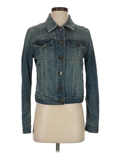 Pre-owned Jcrew Denim Jacket In Blue