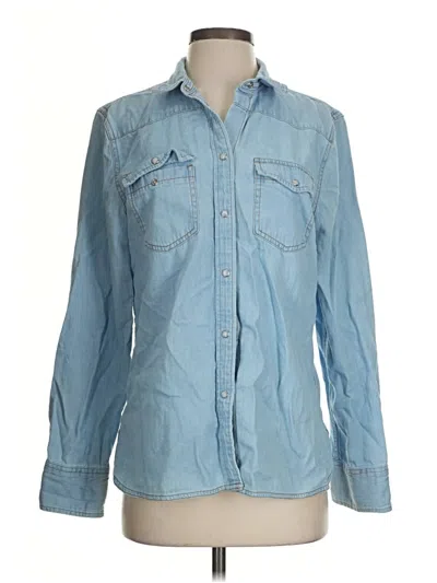 Pre-owned Jcrew Denim Jacket In Blue