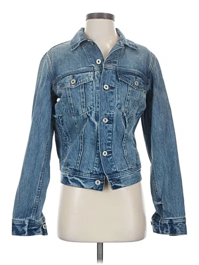Pre-owned Jcrew Denim Jacket In Blue