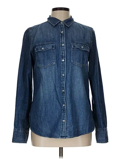 Pre-owned Jcrew Denim Jacket In Blue