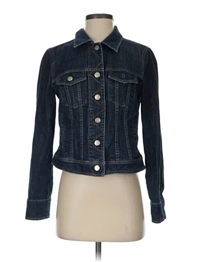 Pre-owned Jcrew Denim Jacket In Blue