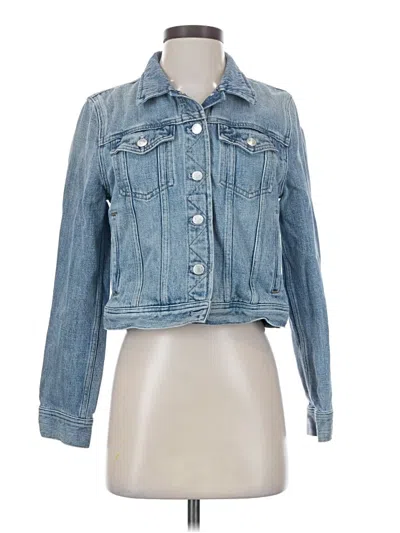 Pre-owned Jcrew Denim Jacket In Blue