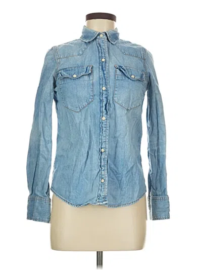 Pre-owned Jcrew Denim Jacket In Blue