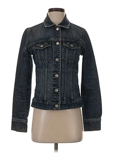Pre-owned Jcrew Denim Jacket In Blue