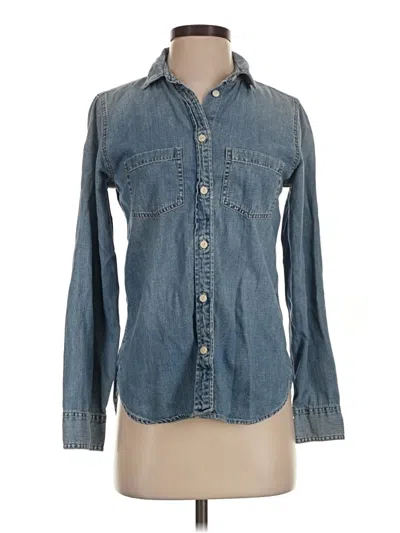 Pre-owned Jcrew Denim Jacket In Blue