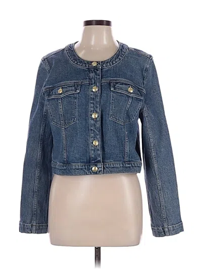 Pre-owned Jcrew Denim Jacket In Blue