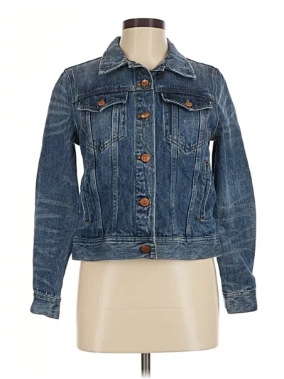 Pre-owned Jcrew Denim Jacket In Blue