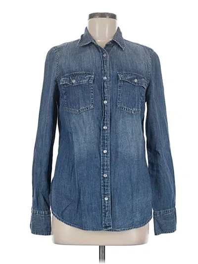 Pre-owned Jcrew Denim Jacket In Blue