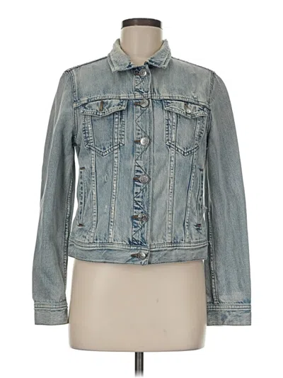 Pre-owned Jcrew Denim Jacket In Blue