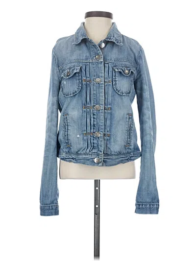 Pre-owned Jcrew Denim Jacket In Blue