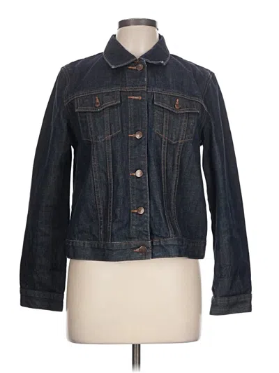 Pre-owned Jcrew Denim Jacket In Blue