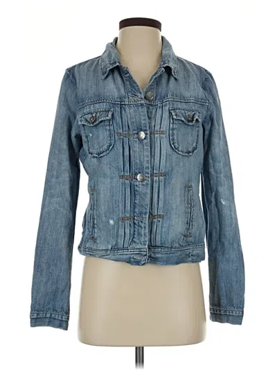 Pre-owned Jcrew Denim Jacket In Blue