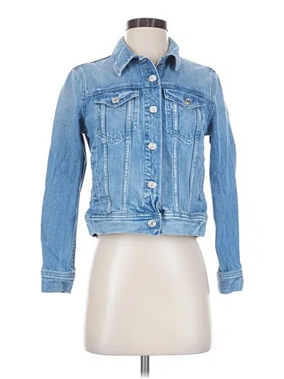 Pre-owned Jcrew Denim Jacket In Blue