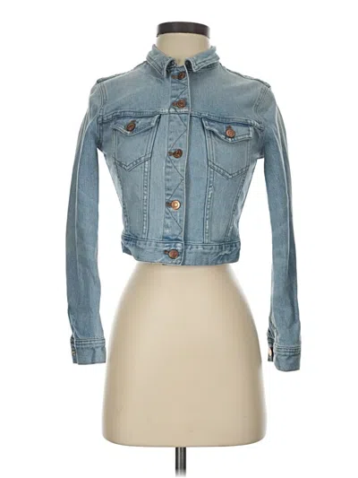 Pre-owned Jcrew Denim Jacket In Blue