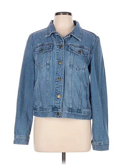 Pre-owned Jcrew Denim Jacket In Blue