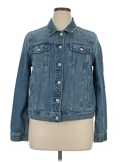 Pre-owned Jcrew Denim Jacket In Blue