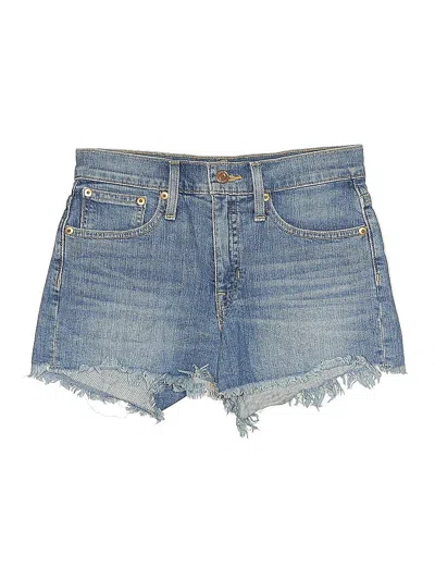 Pre-owned Jcrew Denim Shorts In Blue