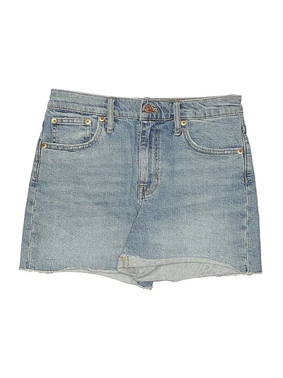 Pre-owned Jcrew Denim Shorts In Blue