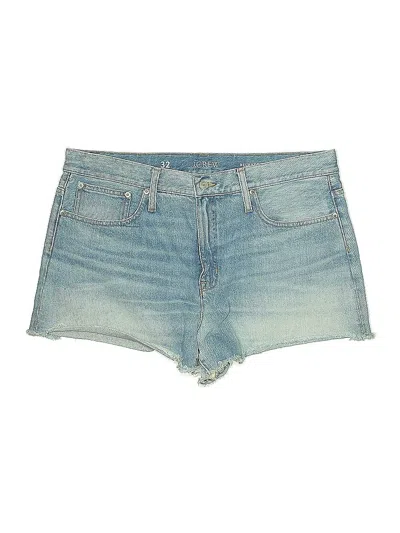 Pre-owned Jcrew Denim Shorts In Blue