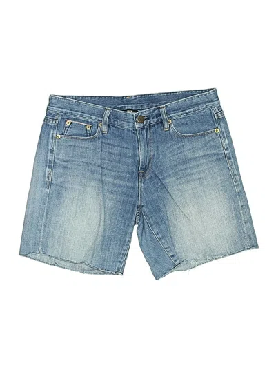 Pre-owned Jcrew Denim Shorts In Blue