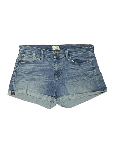 Pre-owned Jcrew Denim Shorts In Blue