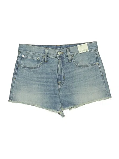 Jcrew Denim Shorts In Blue