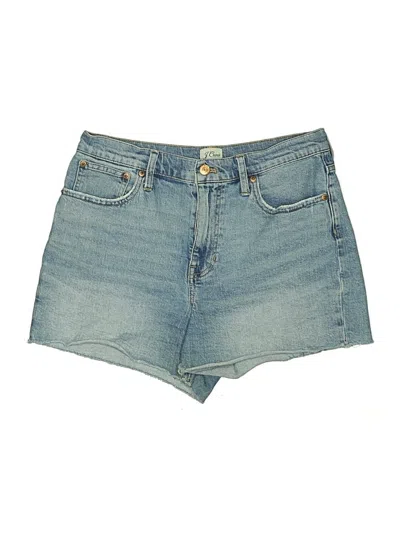 Pre-owned Jcrew Denim Shorts In Blue