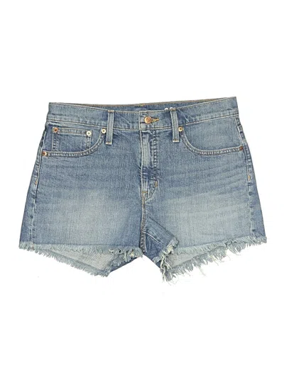 Jcrew Denim Shorts In Blue