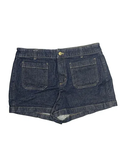 Pre-owned Jcrew Denim Shorts In Blue