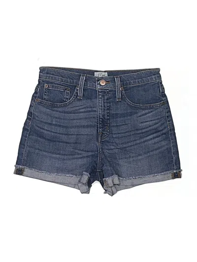 Pre-owned Jcrew Denim Shorts In Blue