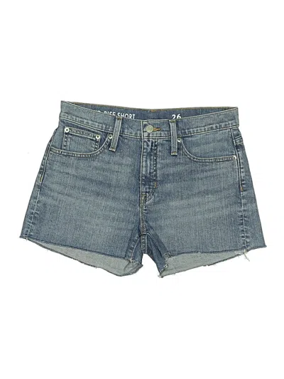 Pre-owned Jcrew Denim Shorts In Blue