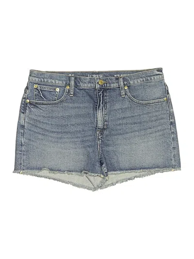 Pre-owned Jcrew Denim Shorts In Blue