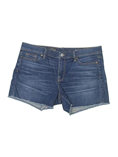 Pre-owned Jcrew Denim Shorts In Blue