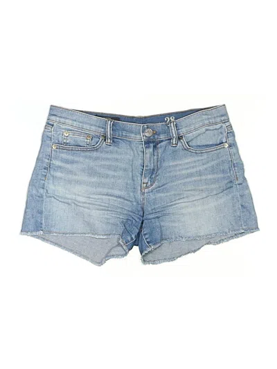 Pre-owned Jcrew Denim Shorts In Blue