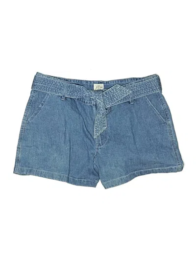 Pre-owned Jcrew Denim Shorts In Blue