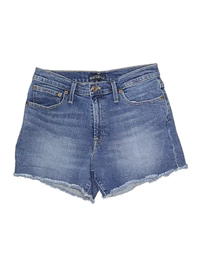 Pre-owned Jcrew Denim Shorts In Blue