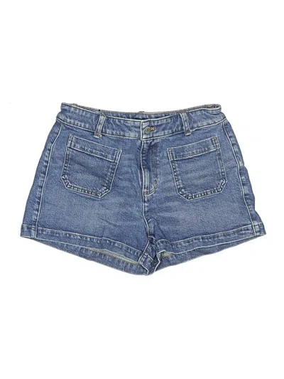 Pre-owned Jcrew Denim Shorts In Blue