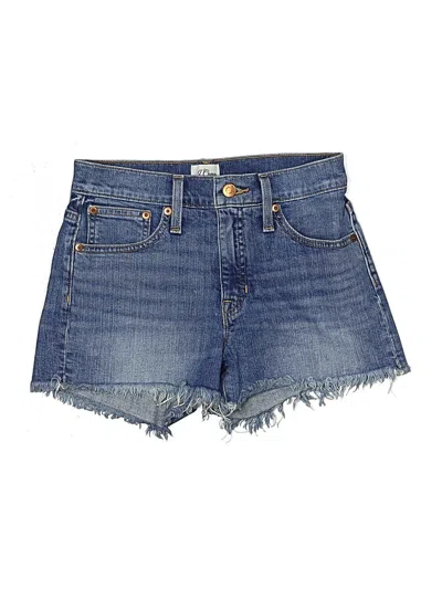 Pre-owned Jcrew Denim Shorts In Blue