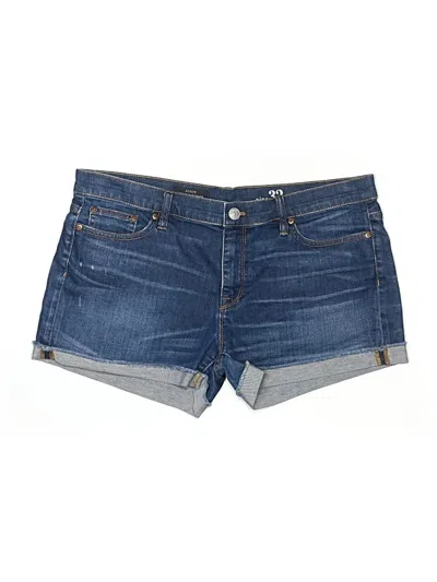 Pre-owned Jcrew Denim Shorts In Blue