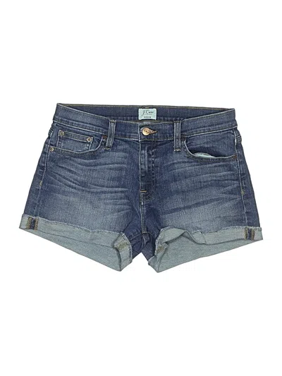 Pre-owned Jcrew Denim Shorts In Blue